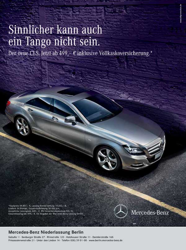 Mercedes-Benz Berlin | Anzeige CLS