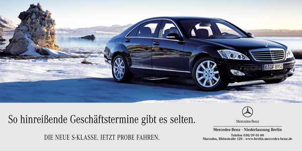 Mercedes-Benz Berlin | Anzeige S-Klasse