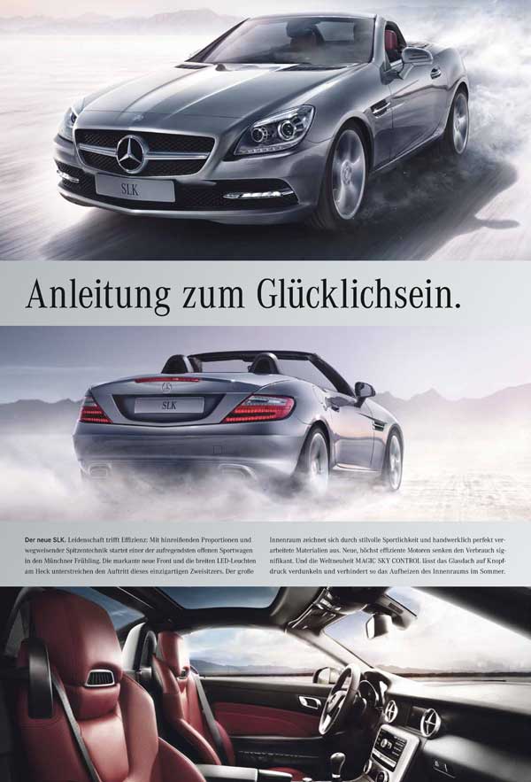 Mercedes-Benz Berlin | Beileger Tageszeitung Innenseite