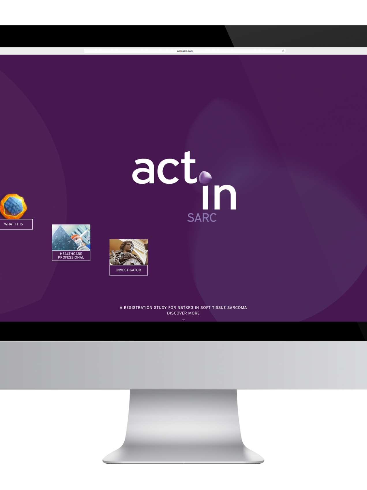 ActInSarc Webapp Design